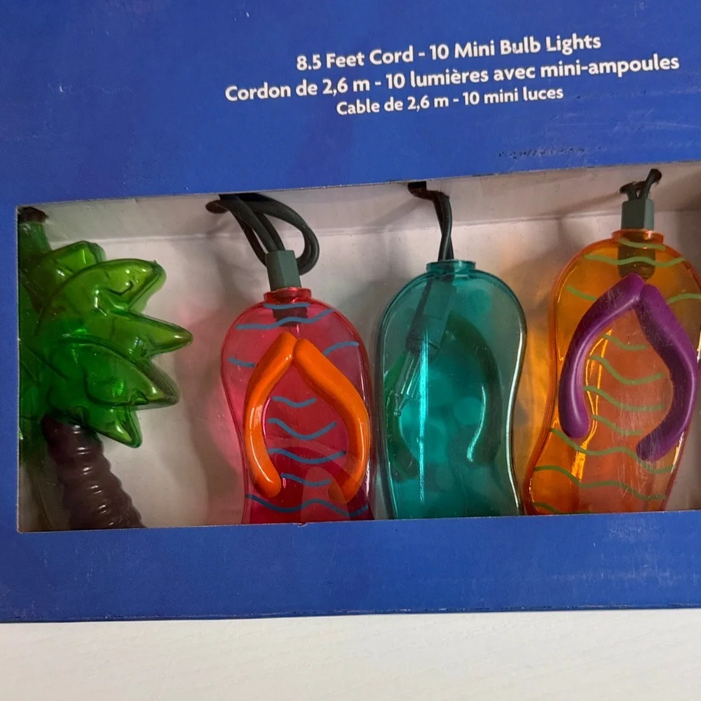 Tropical Party Lights - Multicolor. 2 boxes.